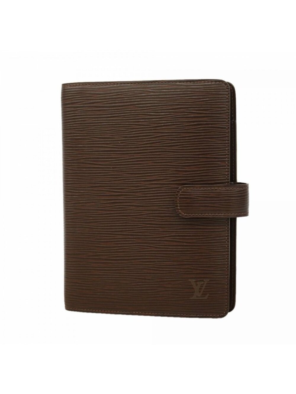 Louis Vuitton Notebook Cover Epi Agenda MM Mocha
